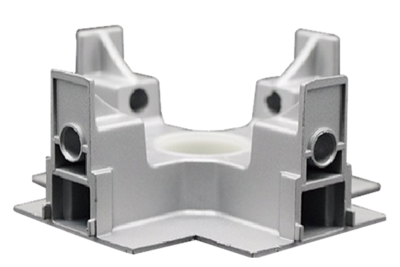 Four-way connector