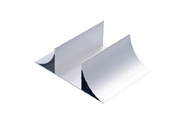 Double round aluminum profile