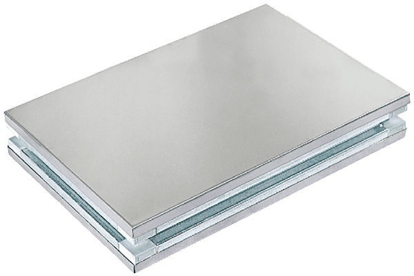 Handmade stainless steel sandwich panel