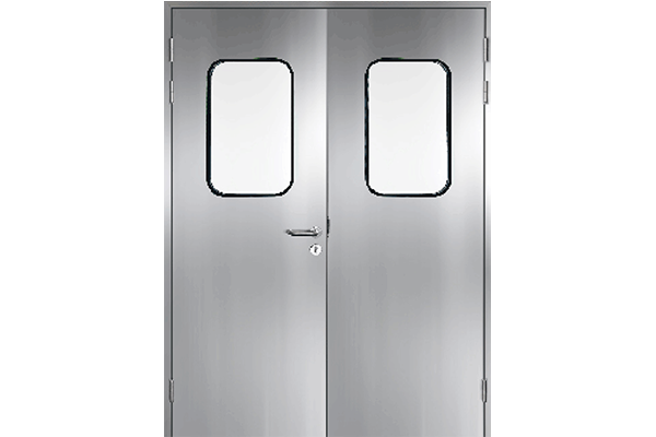 Wafer steel door